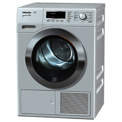 Miele TKR 650 WP Heat Pump Freestanding Tumble Dryer, 9kg Load, A++ Energy Rating, Lotus White